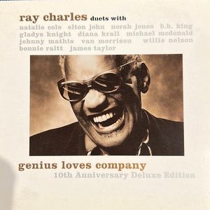 CD. Ray Charles duets. Genius loves Company. 10th anniversary deluxe edition.